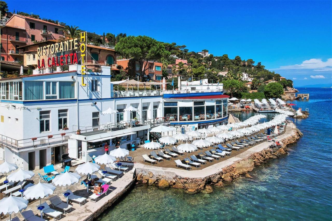 Hotel La Caletta Порто Санто Стефано Екстериор снимка